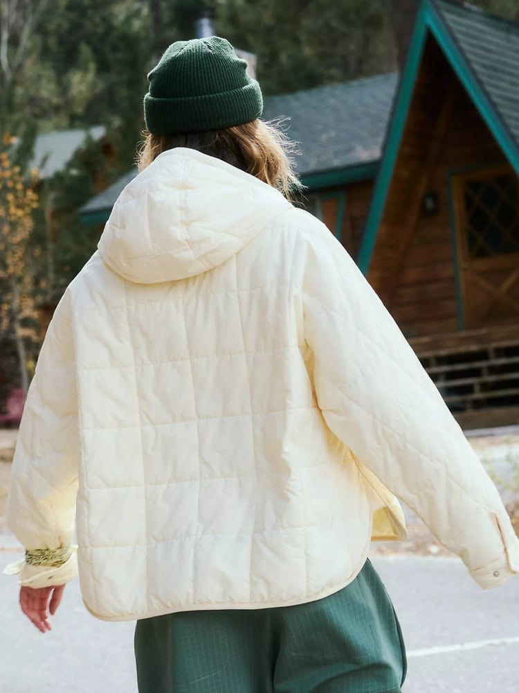 PACKABLE PULLOVER PUFFER JACKET