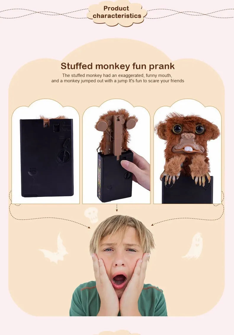 🙈Surprise Prank Monkey Toy