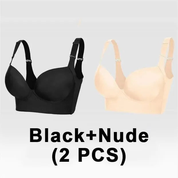 ⏰NEW YEAR SALE 50% - Comfortable Back Smoothing Deep Cup Bra