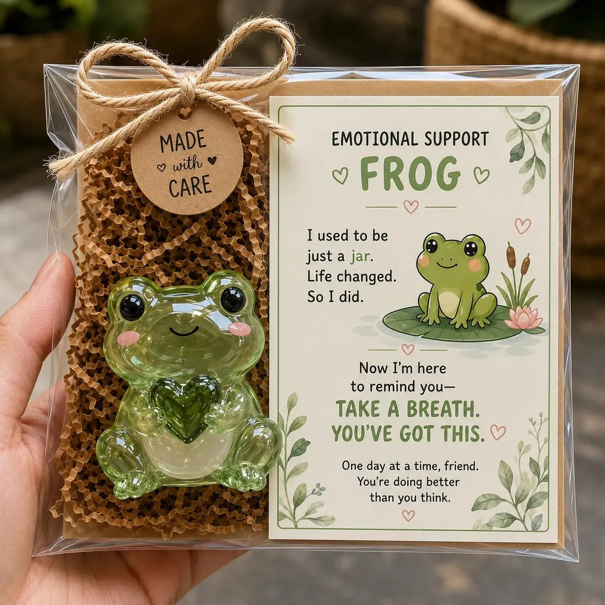 💌 Emotional Support Glass Animal Gift Set | 7 Meaningful Designs with Encouragement Card & Gift-Ready Packaging ✨