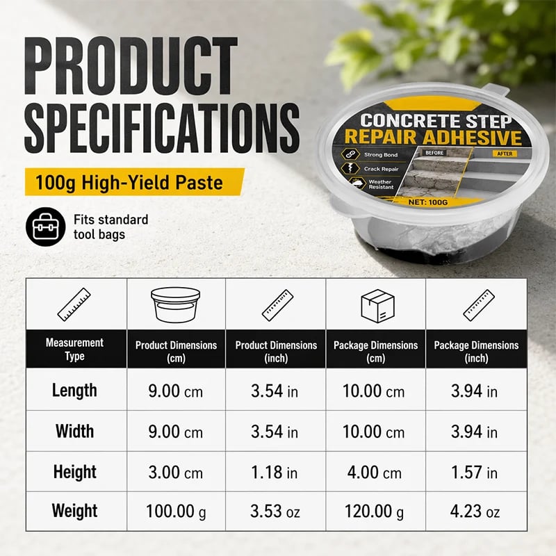🎉Concrete Step Repair Adhesive