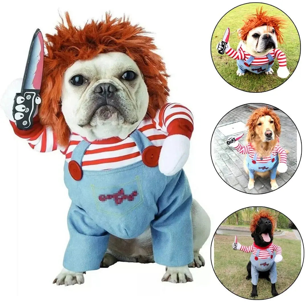 🔥Halloween Deadly Doll Costume - For Pets