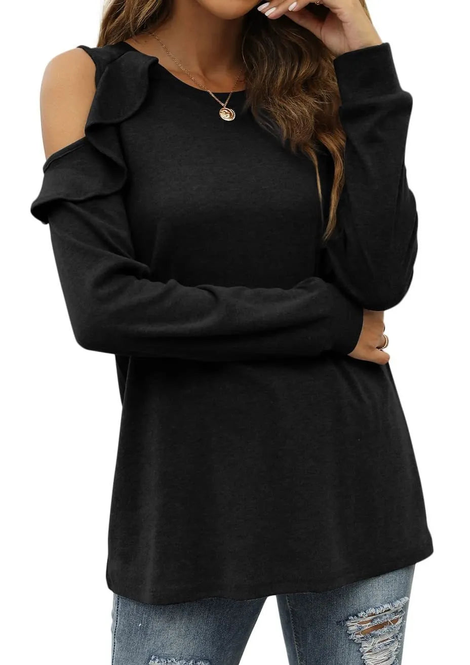 Women's Casual Long Sleeved Shirt Blouse