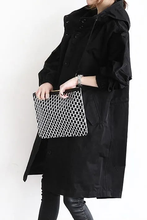 🔥LAST DAY 57% OFF - Hooded Trench Coat (BUY 2 FREE SHIPPING)