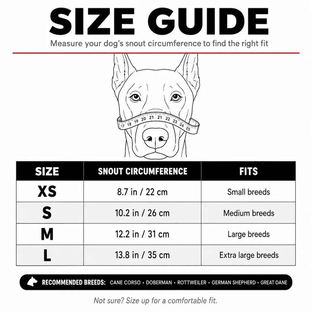 🎉🎃 EARLY HALLOWEEN 49% OFF🔥🐶Hell Hound Monster Muzzle