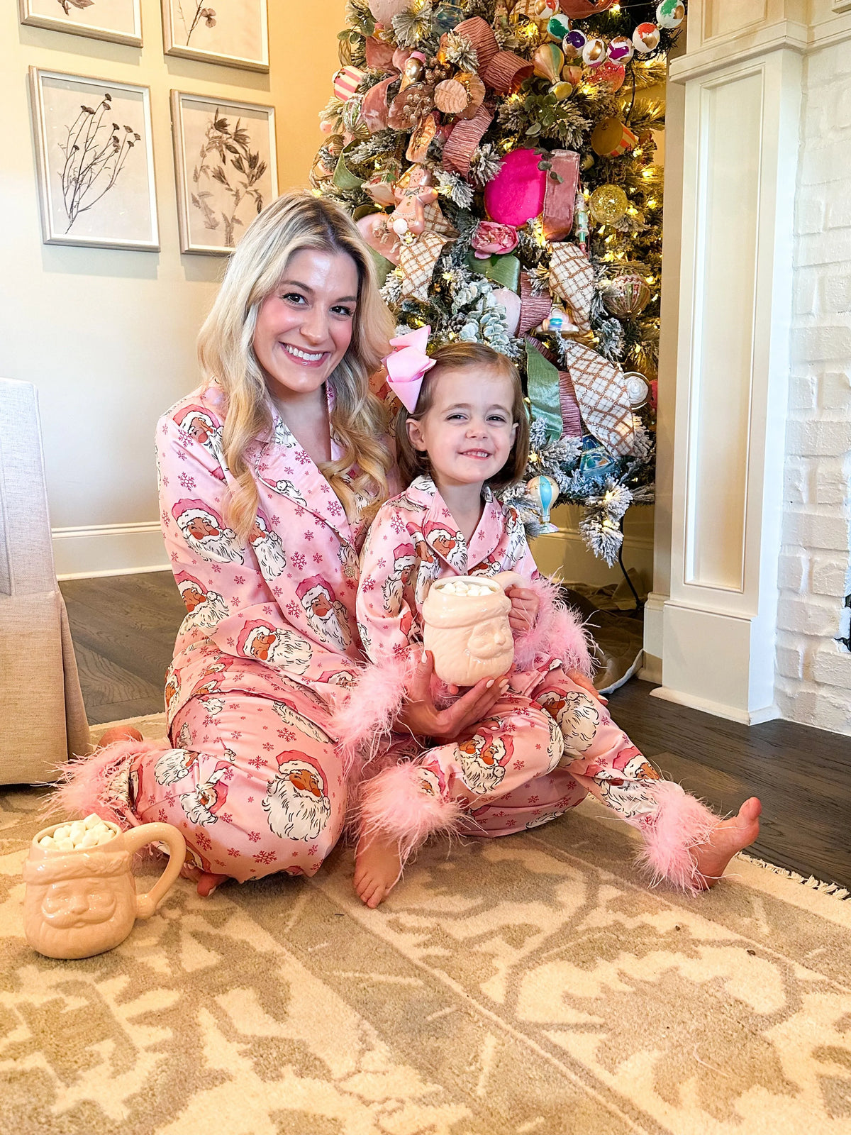 PINK CHRISTMAS BIANCA PAJAMAS