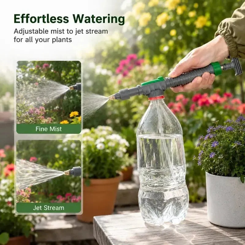 🎉 Reusable Bottle Pressure Sprayer – 2-Mode Plant Mister