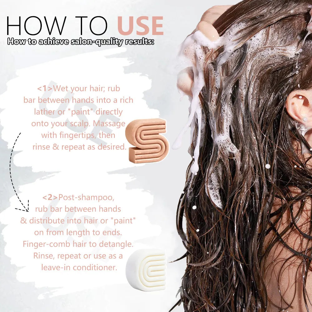 Rice Water Shampoo & Conditioner Combo For Hair Growth