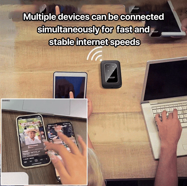 🔥HOT SALE🔥Wireless Portable WiFi(SIM card not included)(Requires card insertion, not include SIM card)