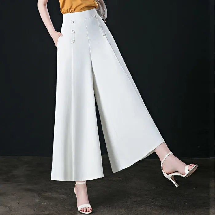[ Cool and Slim ] Stylish Pleated Wide-leg Pants (buy 2 free shipping)
