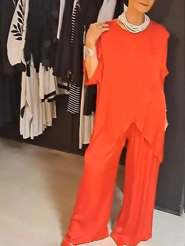 Casual Irregular Two-piece Set (Buy 2 Sets Free Shipping)