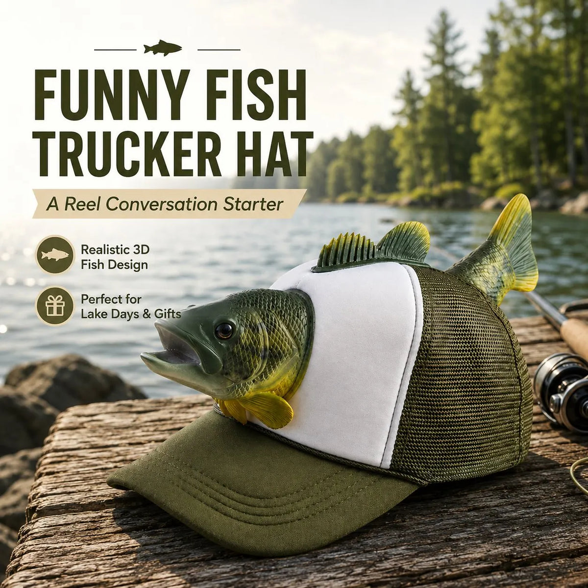 ✨Outdoor Fishing Hat for Avid Fishermen🎣