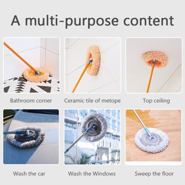 (Summer Hot Sale-48% OFF)Rotatable Adjustable Cleaning Mop -BUY 2 GET EXTRA 10 % OFF  & FREE SHIPPING