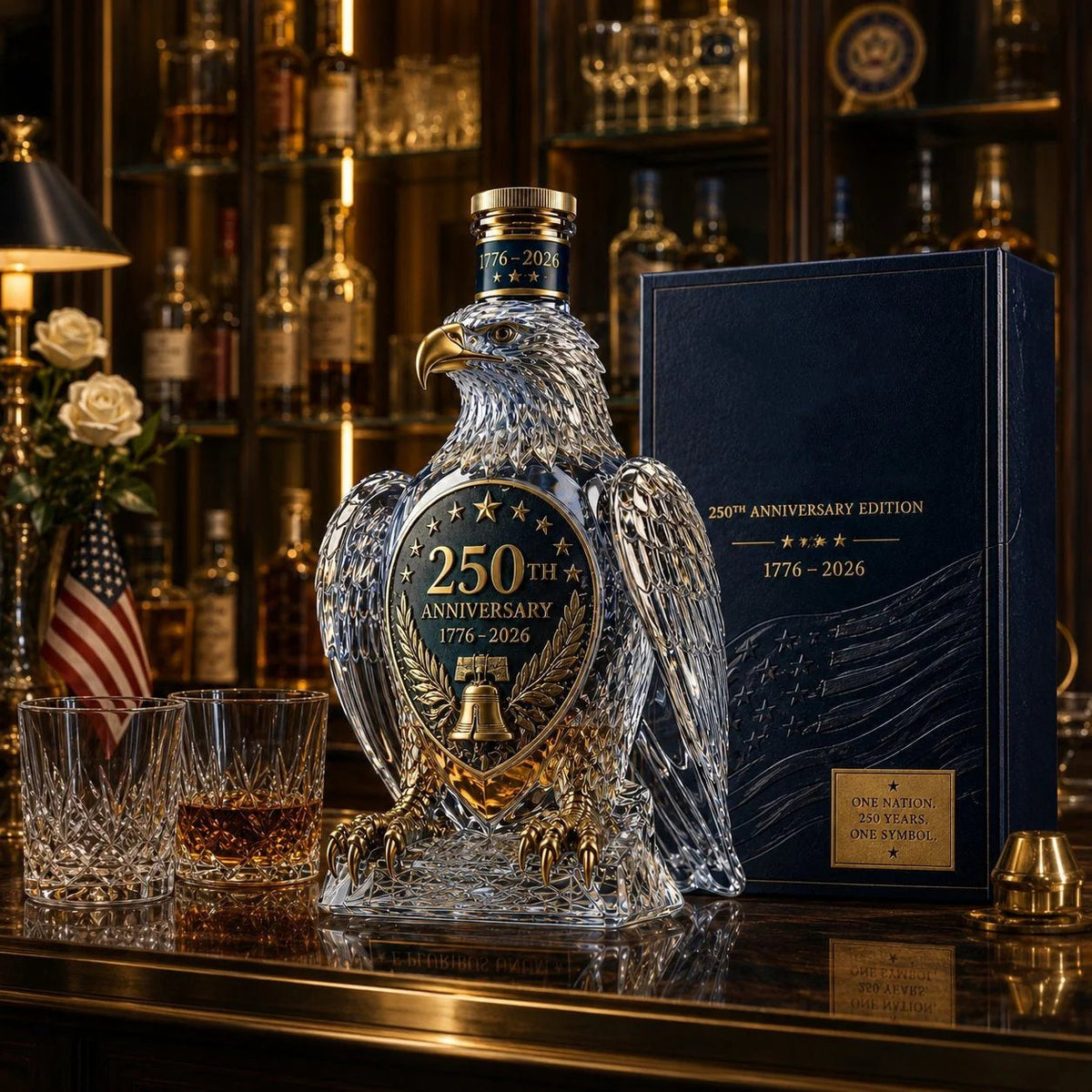 🔥 Flash Sale-49% Off 🦅250th Anniversary Commemorative Bottle🔥Buy 2 Get Free Shipment!!🔥