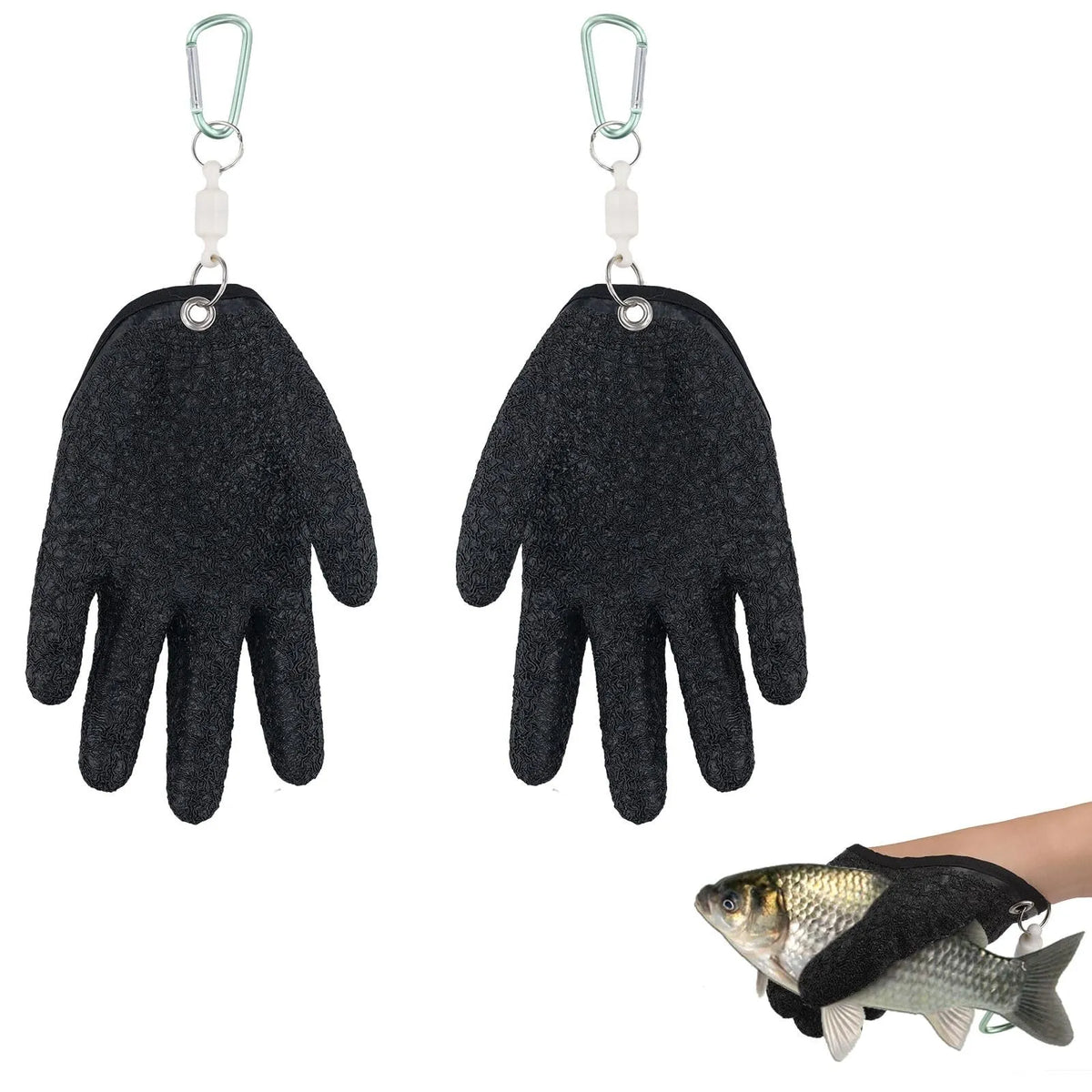 🔥Last 4 hours Sale: Save 50% -Slip Waterproof Fishing Gloves