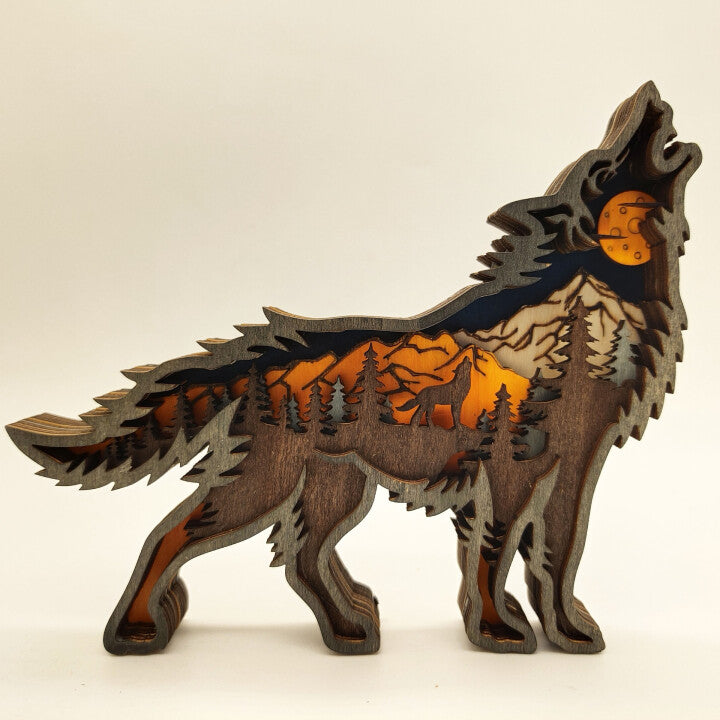 ANIMAL CARVING HANDCRAFT GIFT