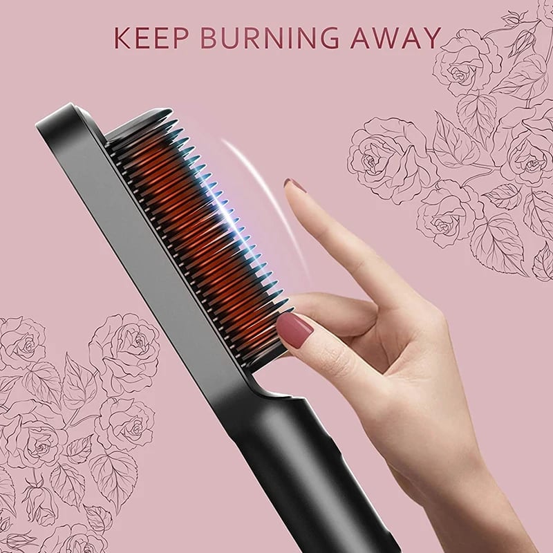 Negative Ion Hair Straightener Styling Comb💇♀