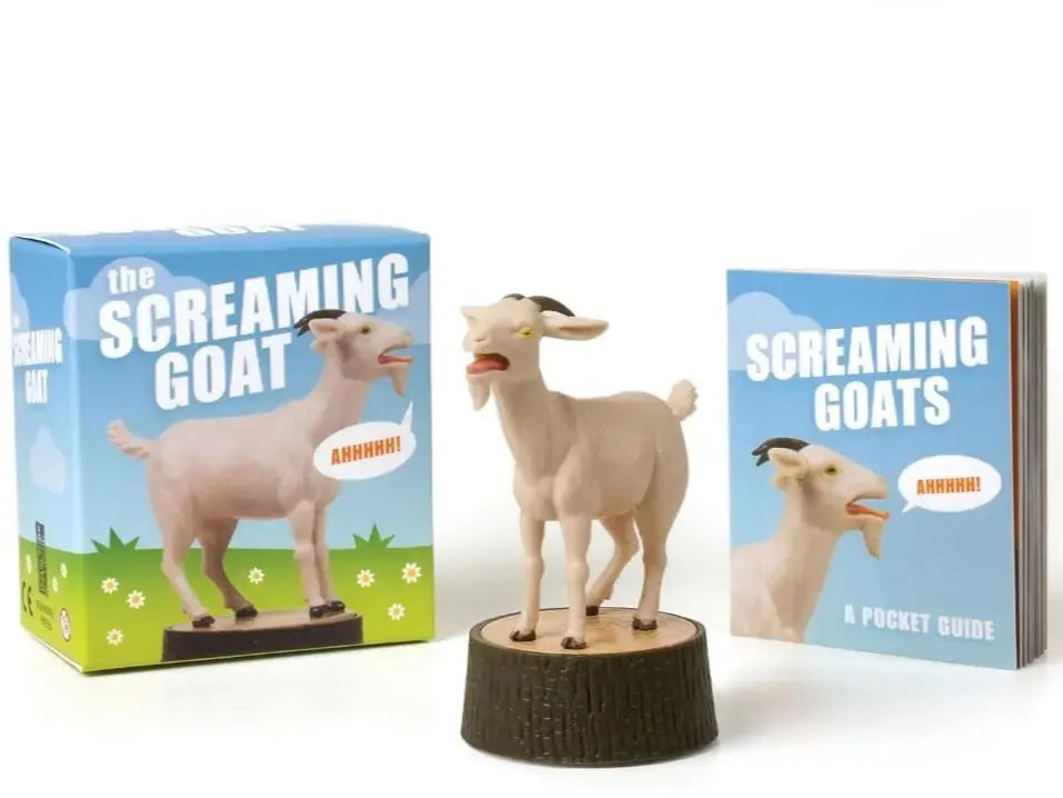 🔥Last Day 49% OFF - 🐐The Screaming Goat (Book & Figure)