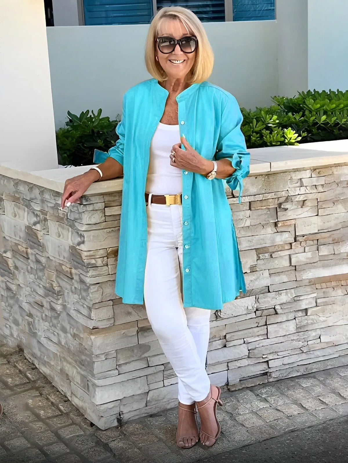 💥NEW ARRIVALS💥Solid Color Long  Shirt Jackets FOR Women