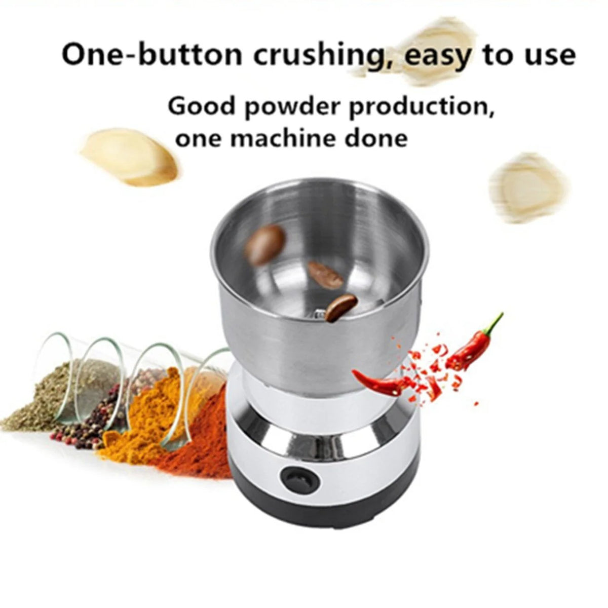 🔥HOT SALE🔥High-Speed Stainless Steel Grain Grinder