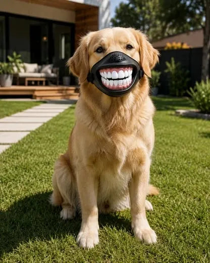 Halloween K9 Smile Muzzle