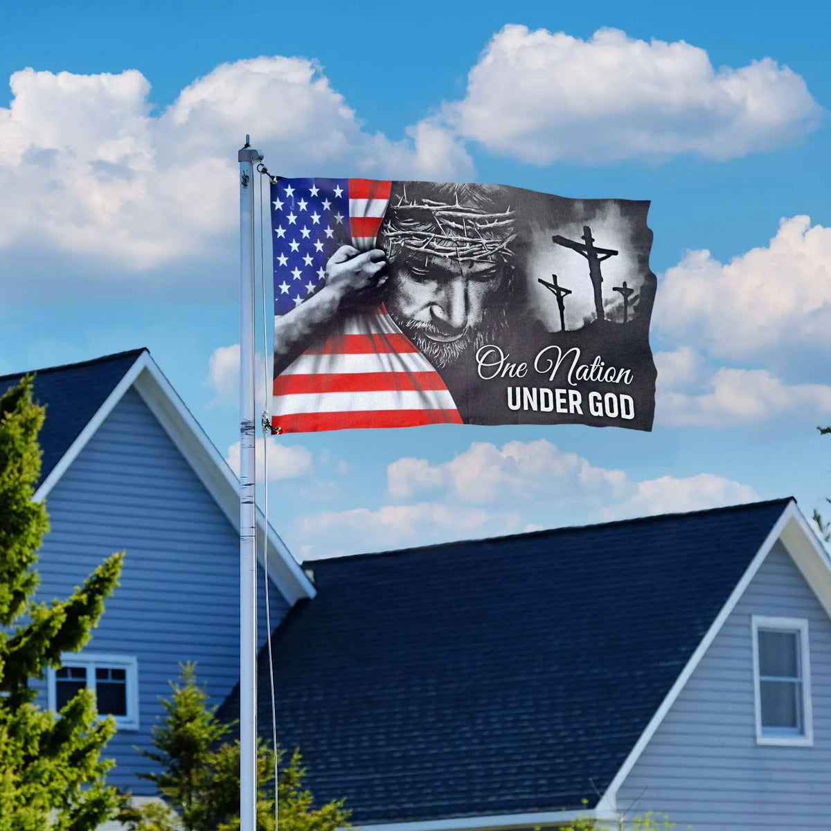 Patriotic American Flags