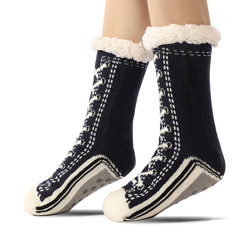 🎅Xmas Sale 49% OFF🎄 Ultra-thick Cashmere Slipper Home Socks