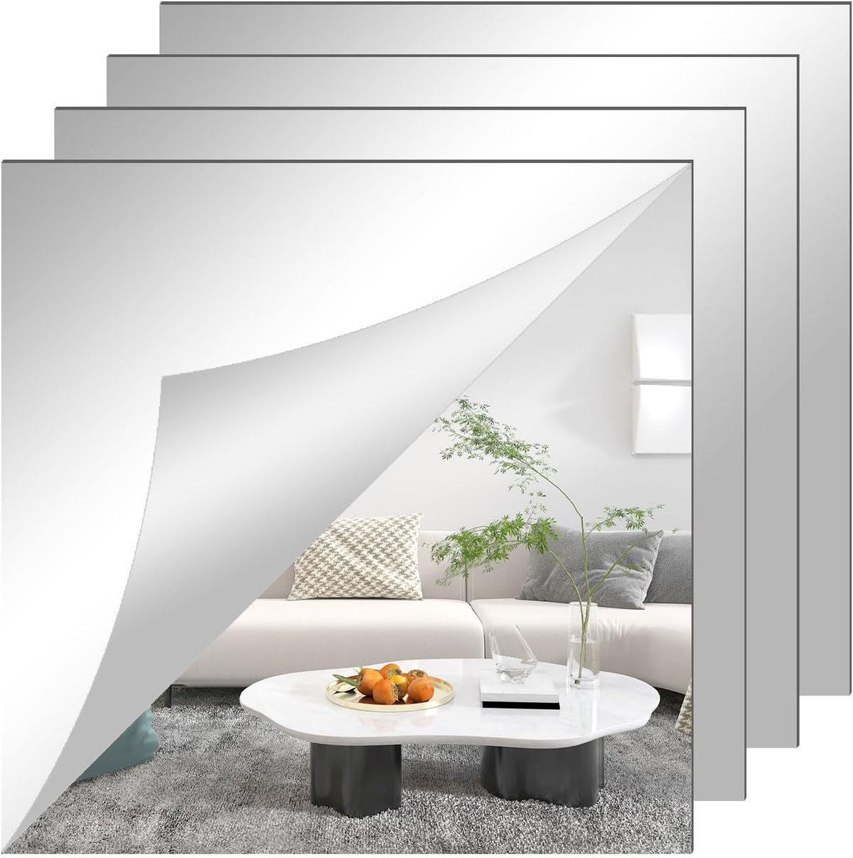 Self Adhesive Mirrors Sheets