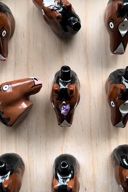 ⏰Pre-tariff Hike Clearance Sale: Save 49%-Handmade Bojack Horseman Inspired Ceramic Pipe