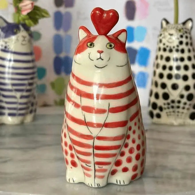 🎉Hand-Painted Cat Vase Collection(🥰Buy 1 Get 1 Free🥰)