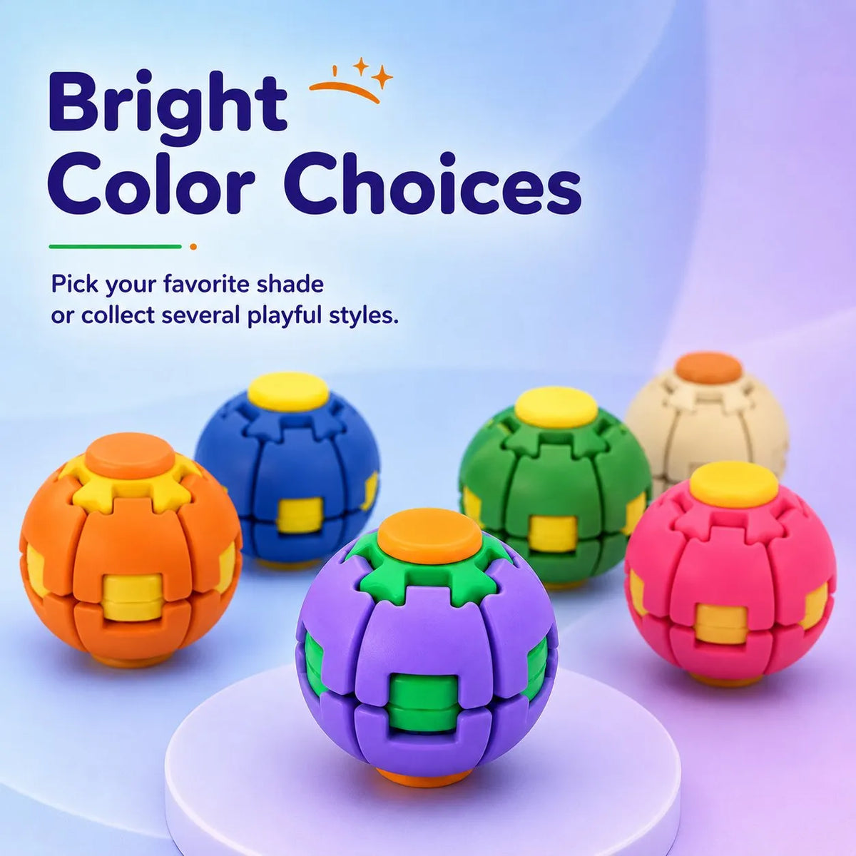 🔥HOT SALE🔥Various Styles🔥Magic Squishy Spinning Ball
