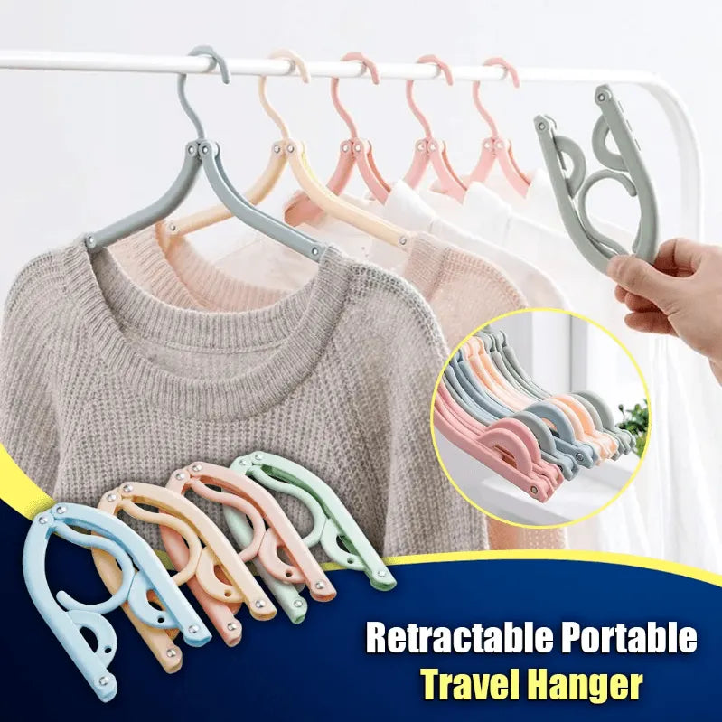 Early Spring Hot Sale 48% OFF - Retractable Portable Travel Hangers 5 PCS / SET(BUY 3 SETS GET 1 FREE NOW)