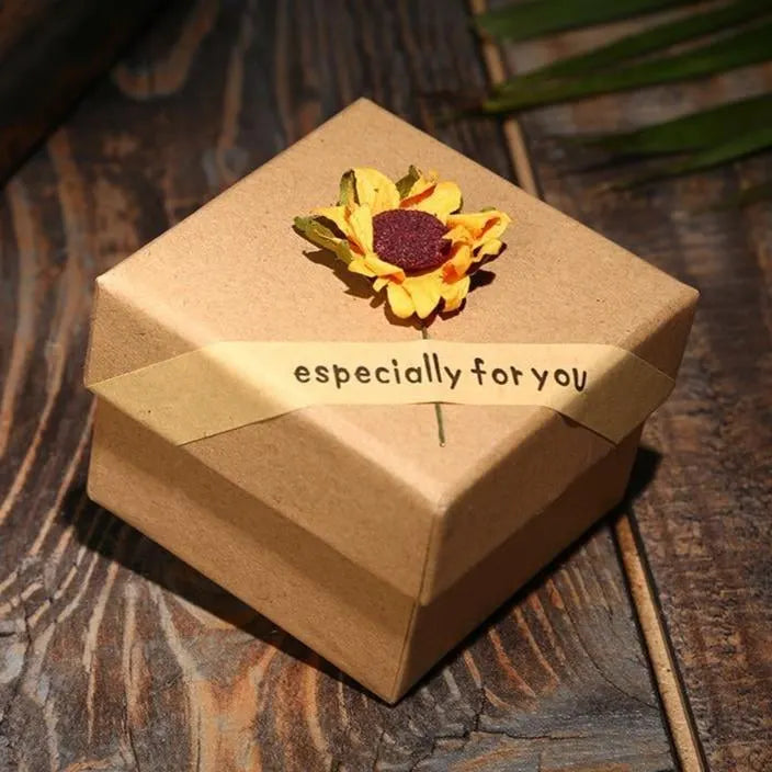 🔥Sunflower Necklace(Double-sided engraving)
