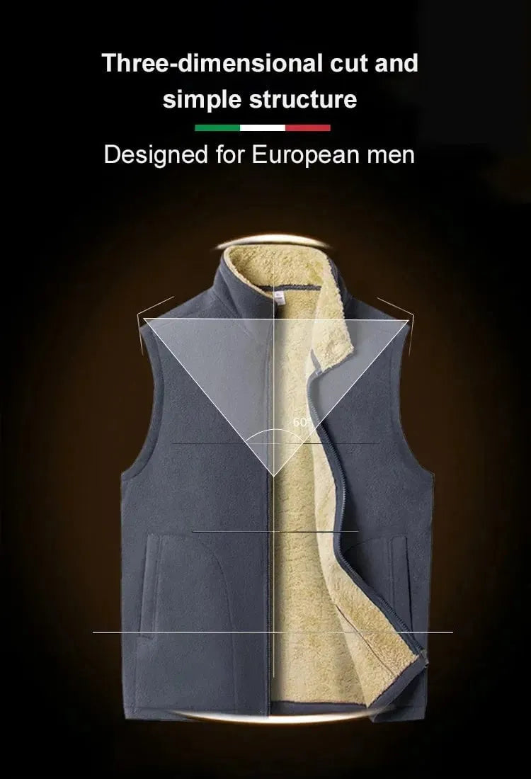 Men's Lambswool Vest (Buy 2 Free Shipping)
