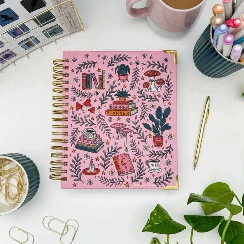 📚Reading Planner for Book Lovers(✨Hardcover)