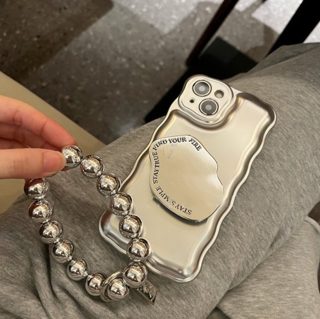 Matte Silver Ball Bracelet Air Cushion Case for iPhone(The second one 50%OFF)