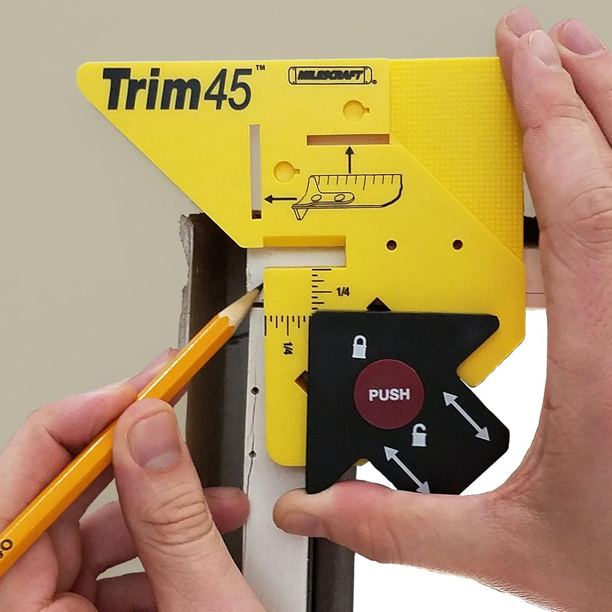 🔥Last Day 50% OFF - 📐Milescraft Trim45TM Trim Carpentry Aid