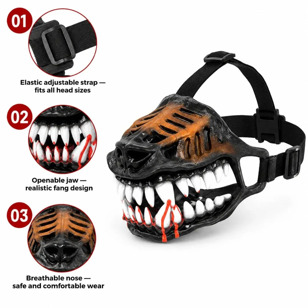 🎉🎃 EARLY HALLOWEEN 49% OFF🔥🐶Hell Hound Monster Muzzle