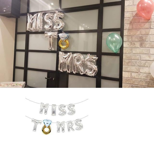 Bridal Shower Decorative Balloons