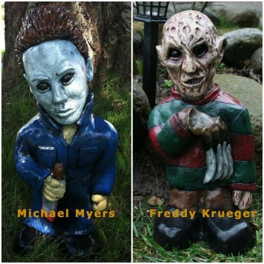 HORROR MOVIE GARDEN GNOMES KILLER