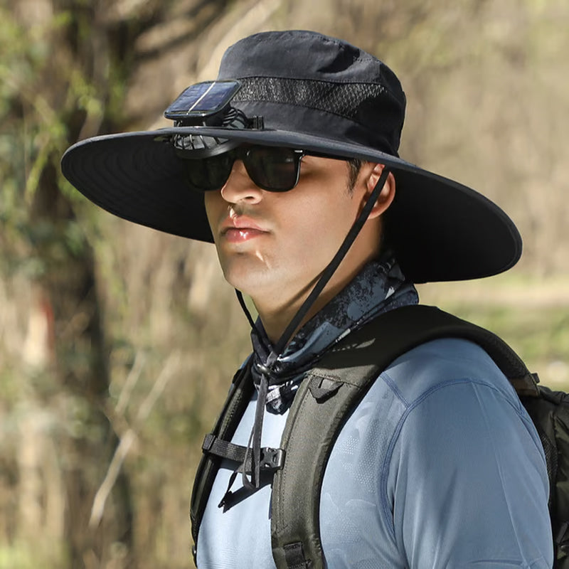 🎁Hot Sale 50%OFF💖Ultralight Solar Fan Sun Hat