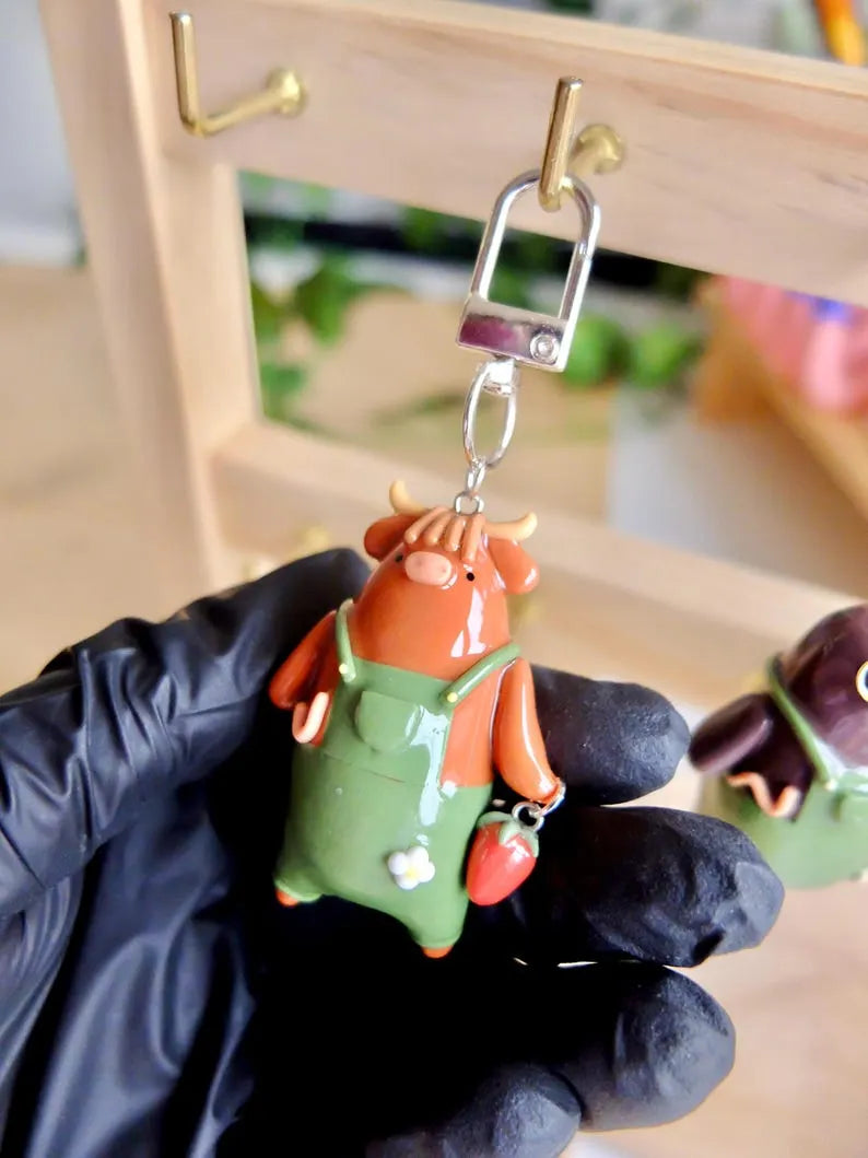 💖Valentines Day Gift - 🐮Animal Clay Charm