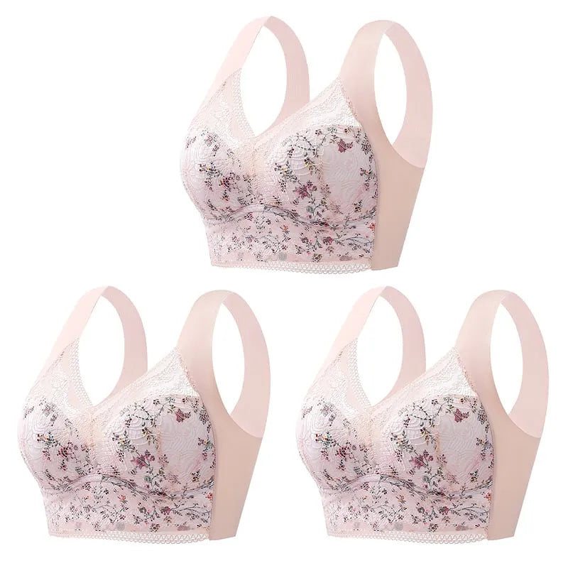 ❤️Plus Size Seamless Push Up Wireless Bra