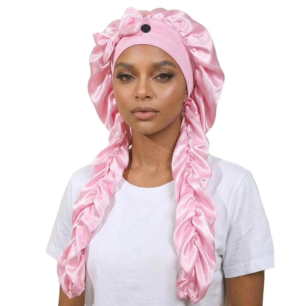 🔥HOT SALE🔥BUY 1 GET 1 FREE🔥 Silk Bonnet for Long Curly Hair
