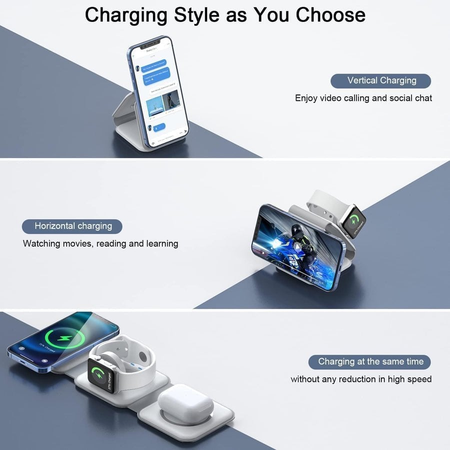 ❤️Hot Sale -Exxotech VERSA - The Ultimate 3-In-1 Charger