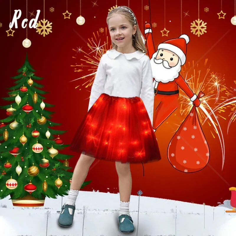 🎅 EARLY XMAS SALE 49% OFF 🔥Magical & Luminous LED Tutu Skirt