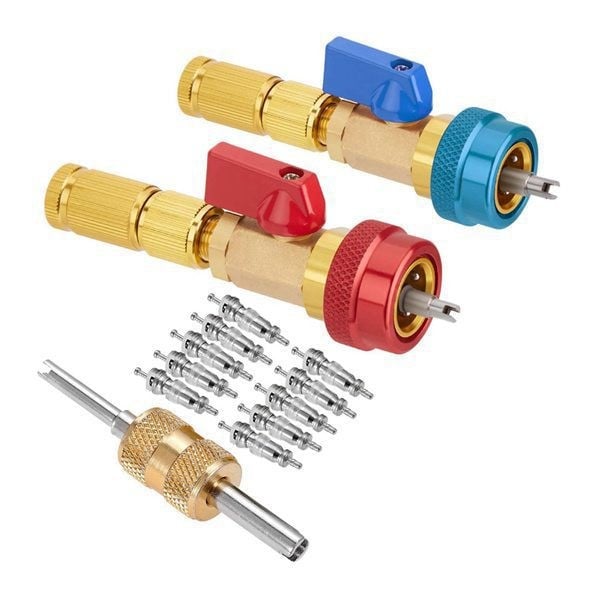 🎉 ✨Professional AC Valve Core Remover & Installer Kit