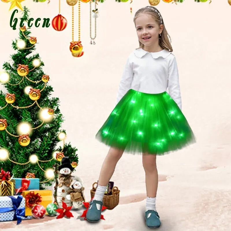 🎅 EARLY XMAS SALE 49% OFF 🔥Magical & Luminous LED Tutu Skirt