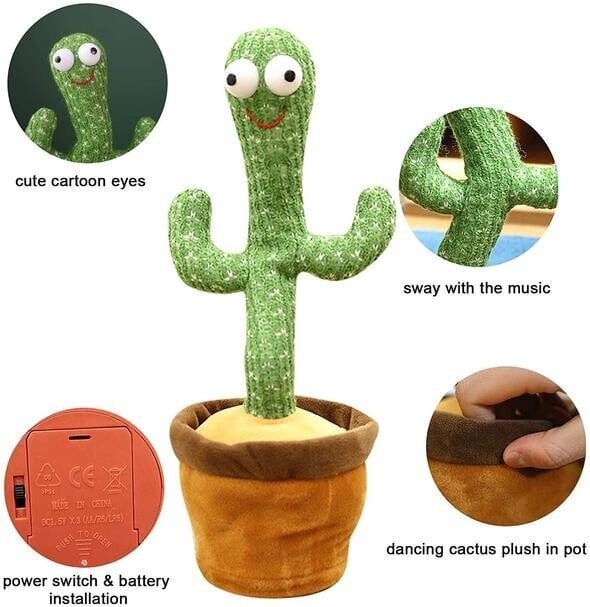 🌵Smart dancing cactus(Buy 3 Free Shipping)