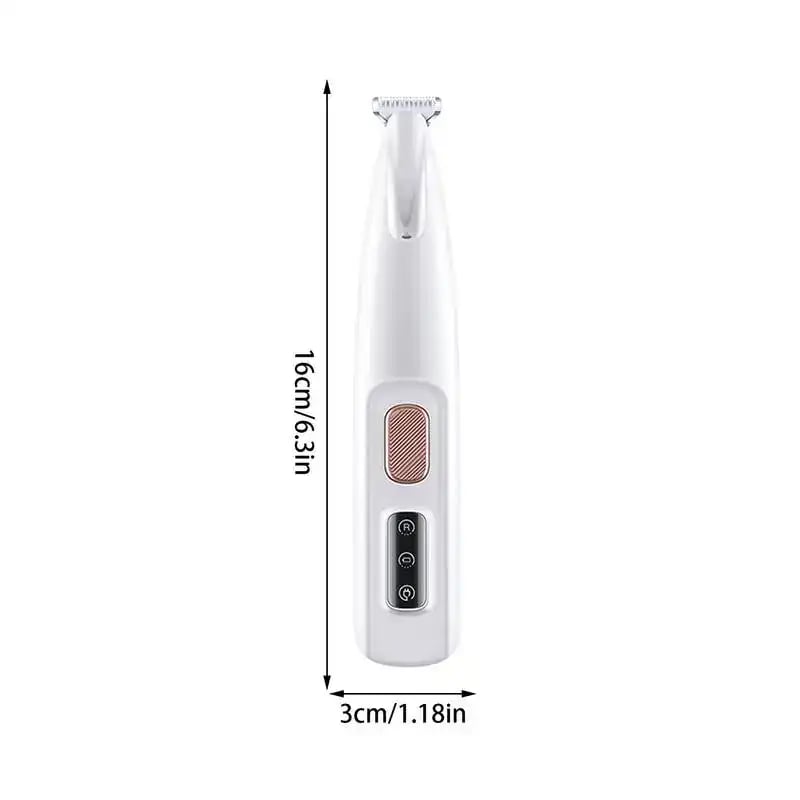 🔥HOT SALE🔥✂️🐾Precision Pet Trimmer – Safe Grooming for Paws, Eyes & Tail with LED Light